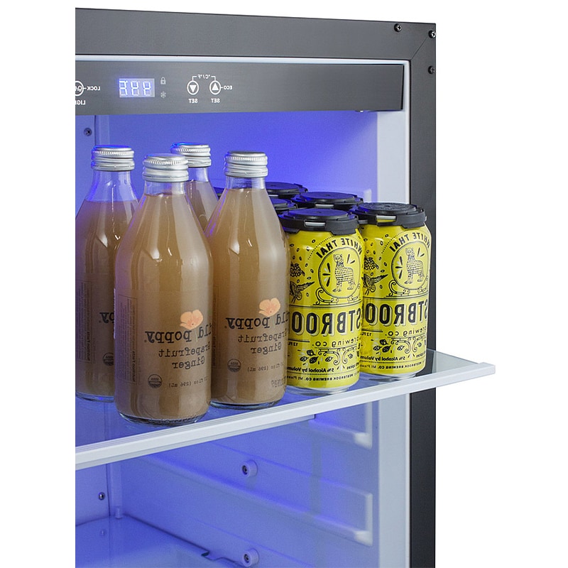 Summit 24 in. 4.2 cu. ft. Left-Hinged Undercounter Refrigerator - Custom Panel Ready, Custom Panel Required, hires