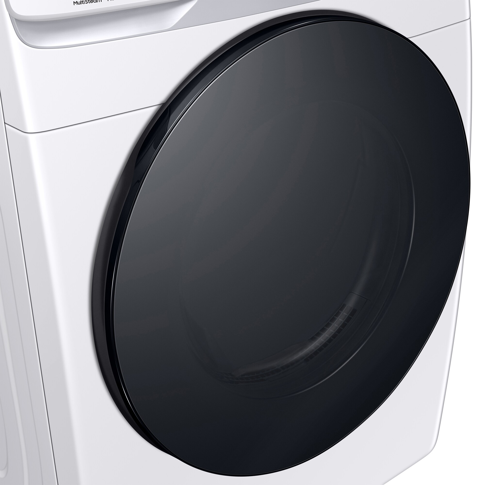 Samsung 27 in. 7.5 cu. ft. Smart Stackable Electric Dryer with Sanitize+, Steam Cycle & Sensor Dry - White, White, hires