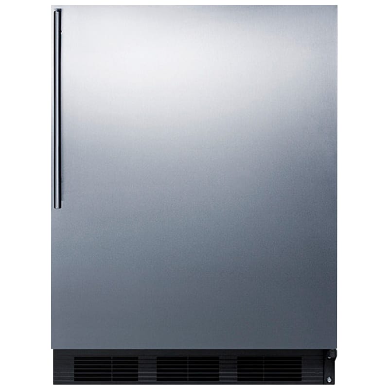Summit 24 in. 5.5 cu. ft. Undercounter Refrigerator - Stainless Steel, , hires