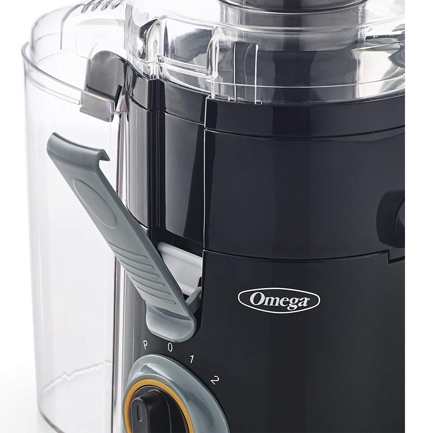 Omega Large Chute High Speed Centrifugal Juicer Black P.C. Richard