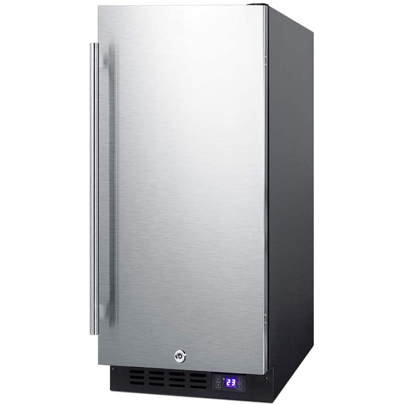 Summit 15" 2.4 Cu. Ft. BuiltIn or Freestanding Upright Compact Freezer