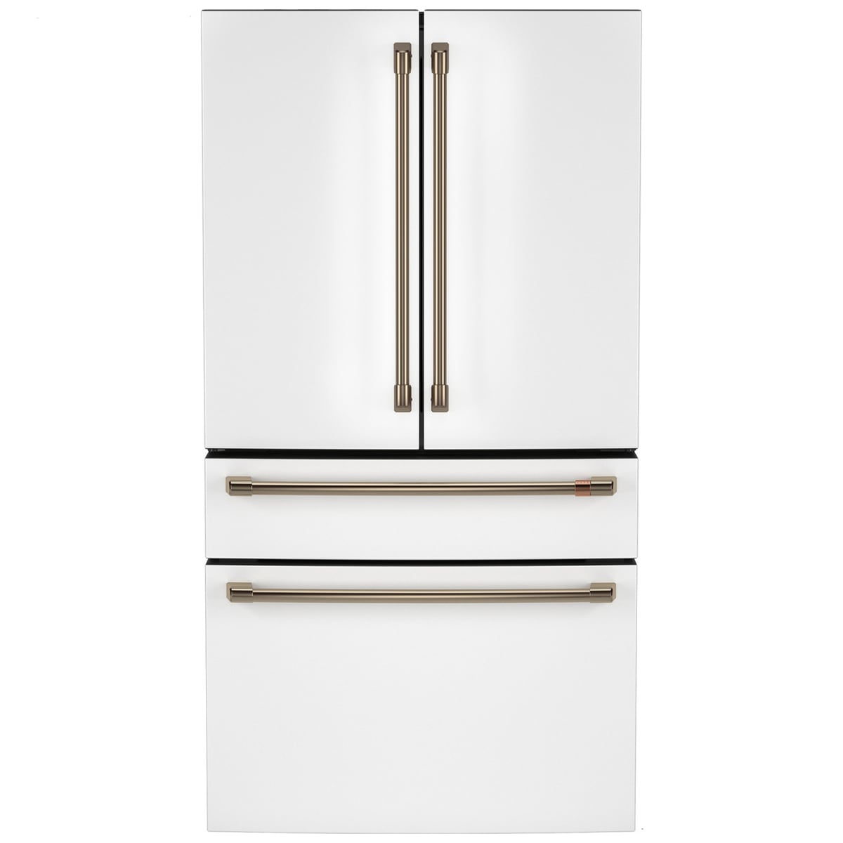 Cafe 36 in. 28.7 cu. ft. Smart 4-Door French Door Refrigerator with Internal Water Dispenser - Matte White, , hires