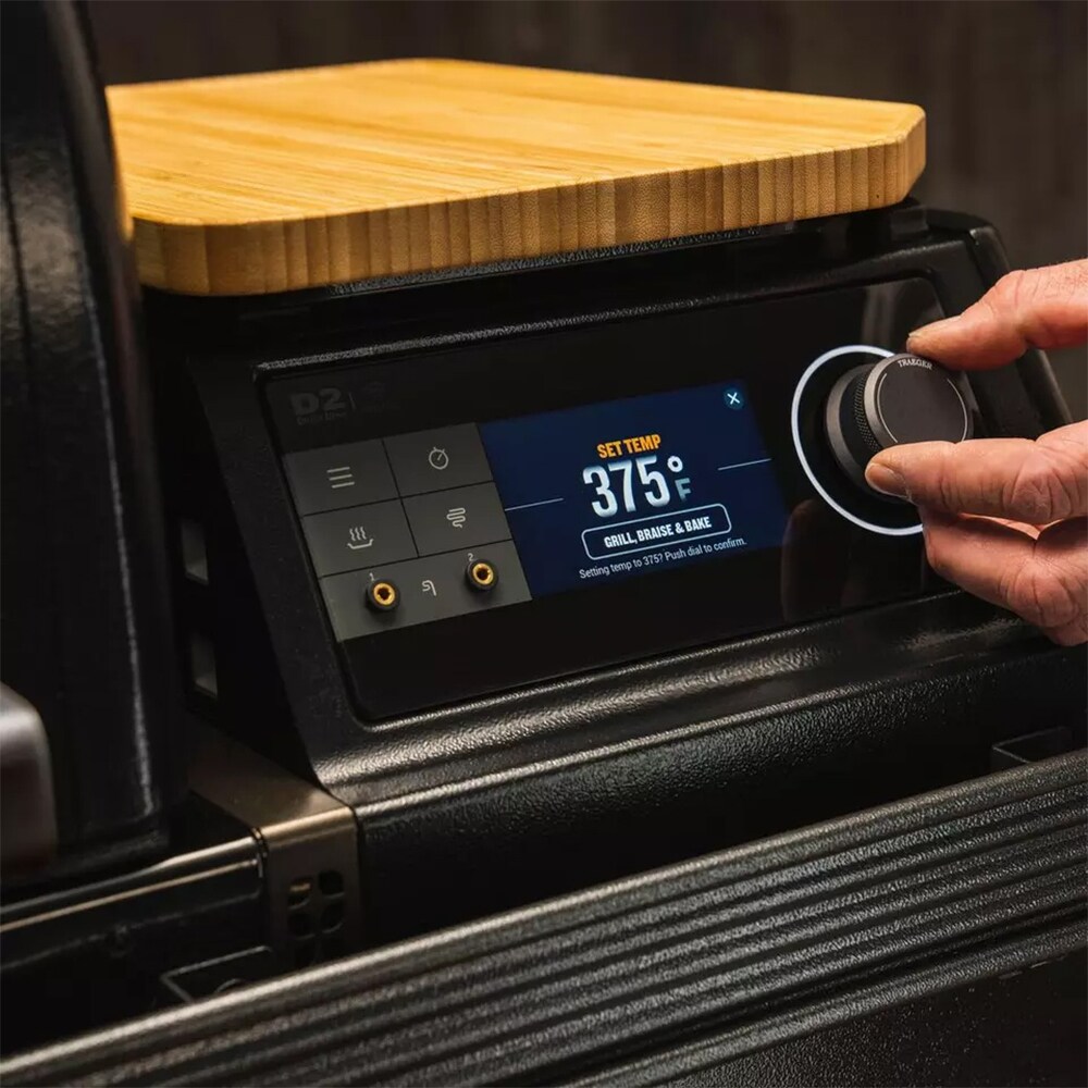Traeger Timberline Wood Pellets Grill with Side Burner - Black, , hires