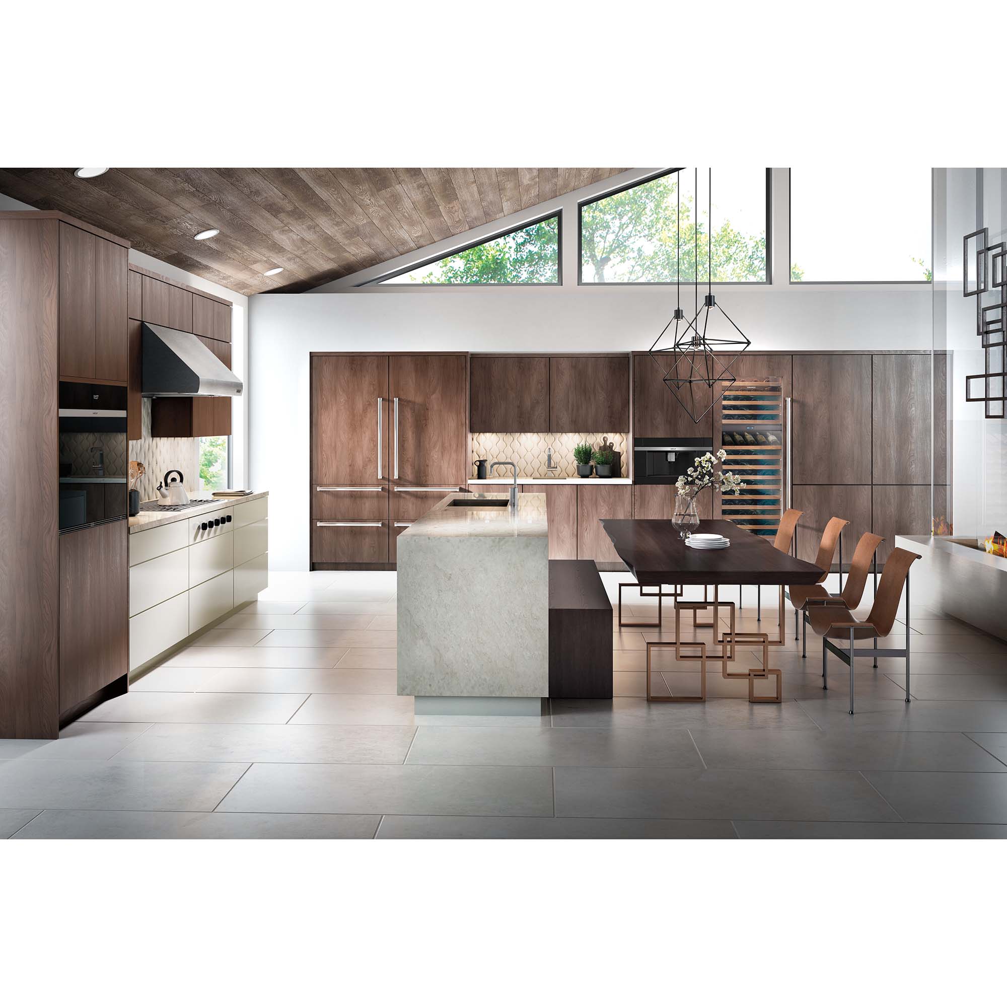 Wolf 36 in. Ducted Canopy Pro Style Style Range Hood with 2 LED Lights - Stainless Steel, , hires