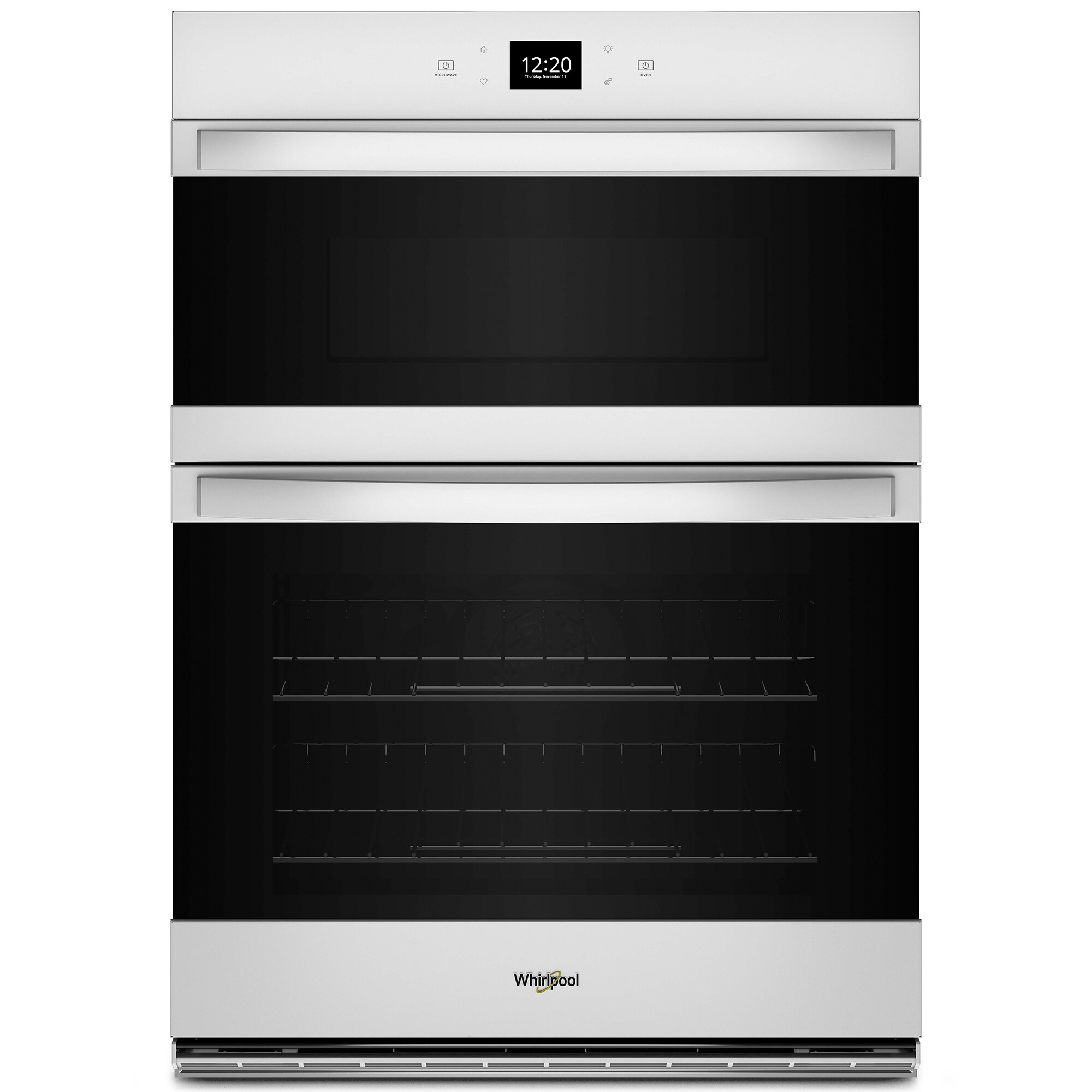 Whirlpool 30 in. 6.4 cu. ft. Smart Electric Microwave/Wall Oven Combo with Standard Convection & Sensor Cooking - White, , hires