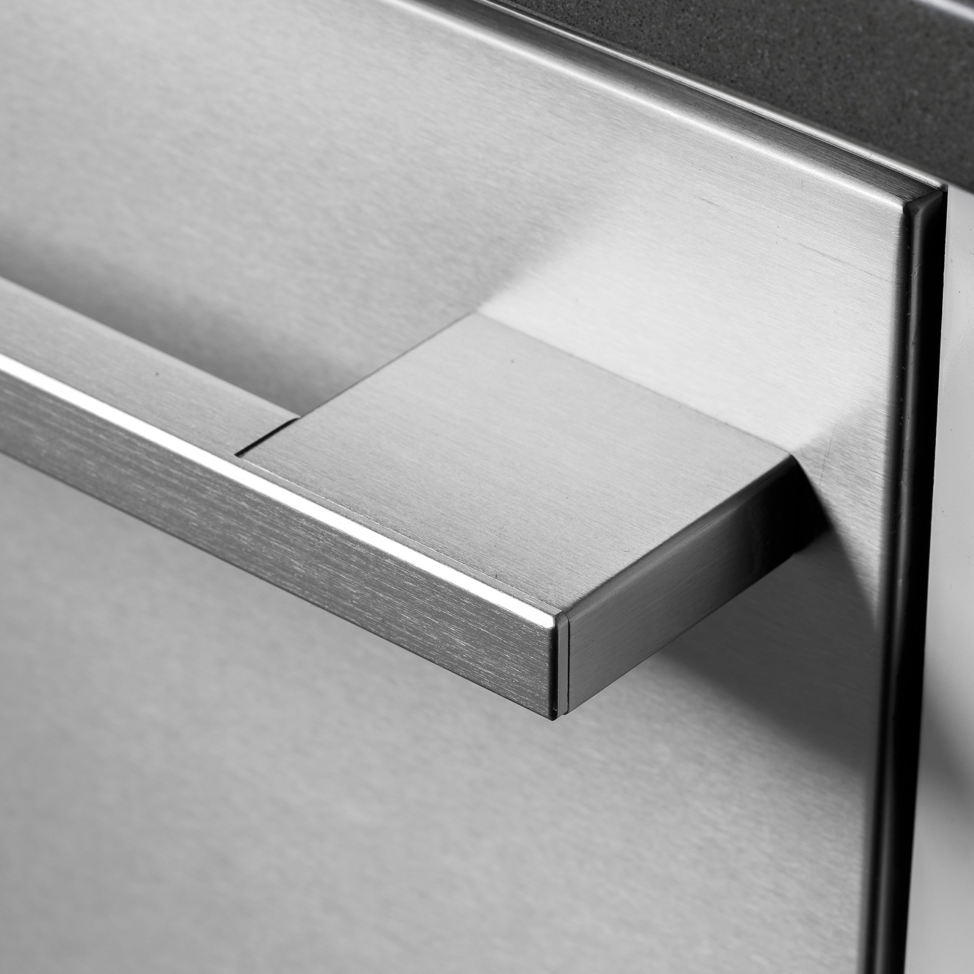 Monogram 24 in. Top Control Flush-Mount Smart Dishwasher with 39 dBa Sound Level, 3rd-Rack & Max Dry system - Stainless Steel, , hires