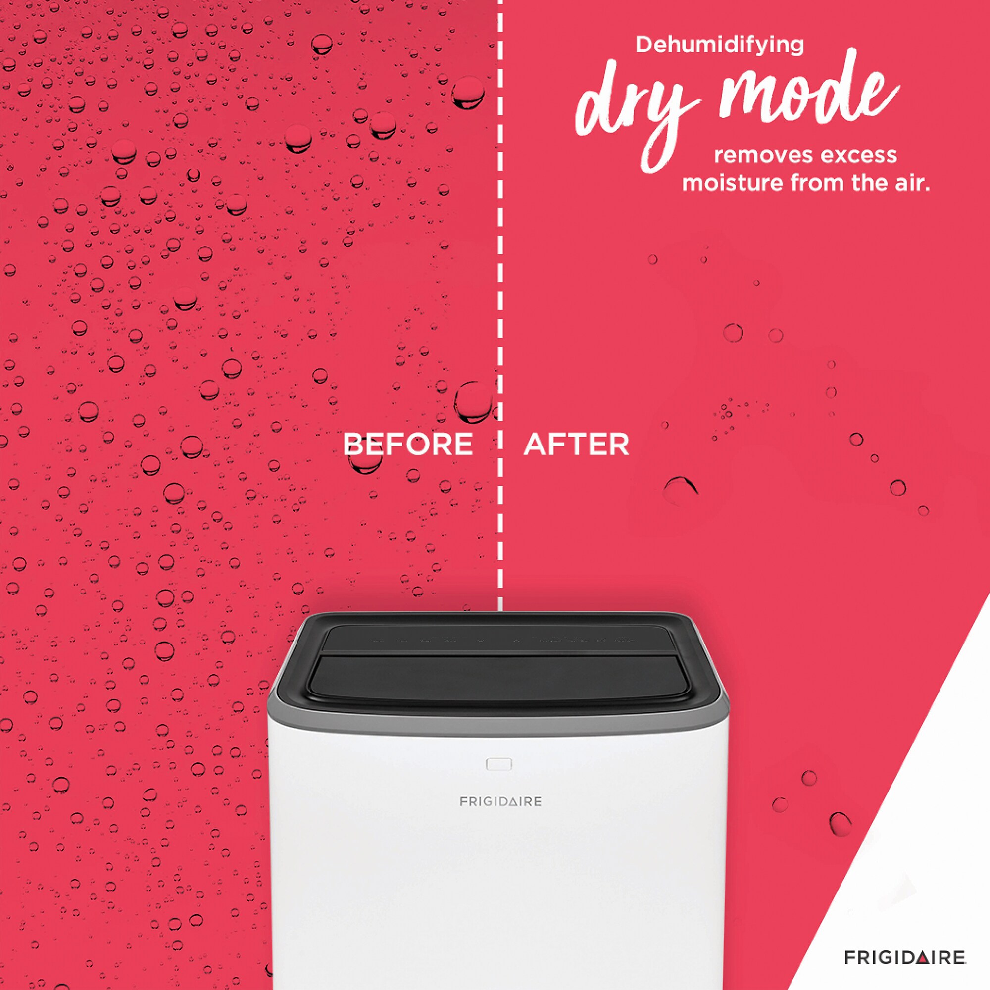 Frigidaire 10,000 BTU (6,500 BTU DOE) 115V Portable Air Conditioner with 3 Fan Speeds, Sleep Mode & Remote Control - White, , hires