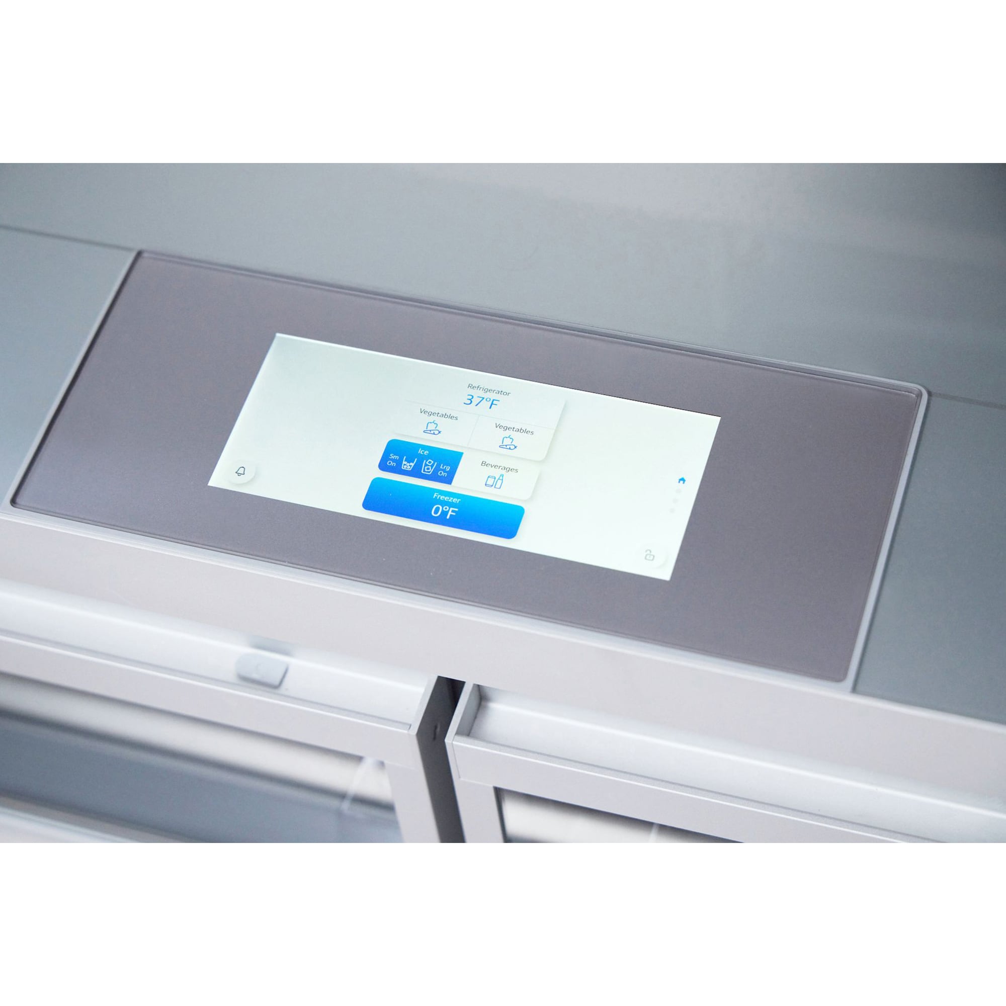 Thermador Freedom Collection 48 in. Built-In 27.7 cu. ft. Smart Counter Depth 6-Door French Door Refrigerator with Internal Water Dispenser and Professional handles - Stainless Steel, Stainless Steel, hires