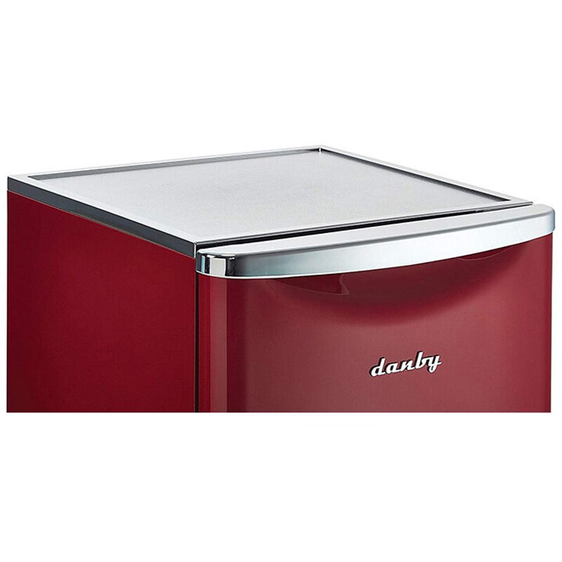 Danby Contemporary Classic Series 21 in. 4.4 cu. ft. Mini Fridge Red