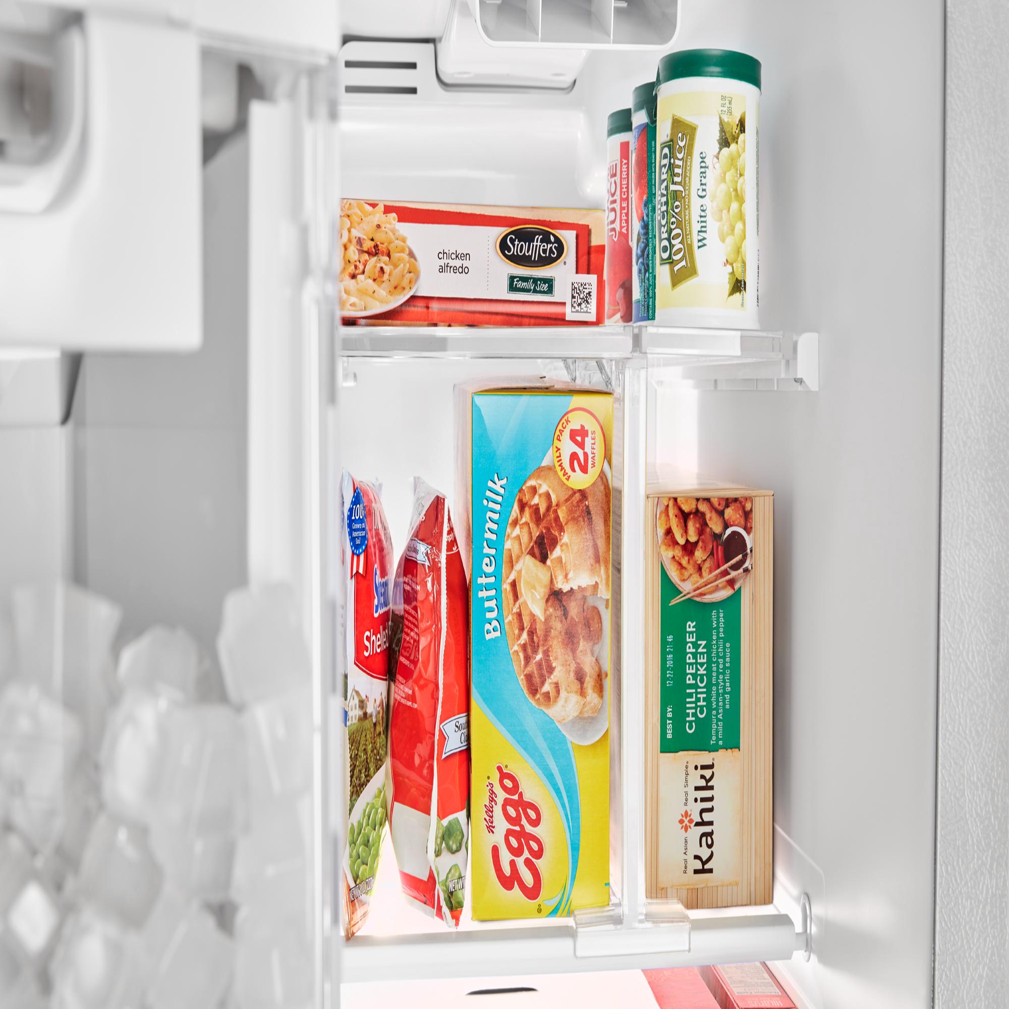 Maytag 36 in. 24.5 cu. ft. Side by Side Refrigerator with Ice & Water Dispenser - White, White, hires