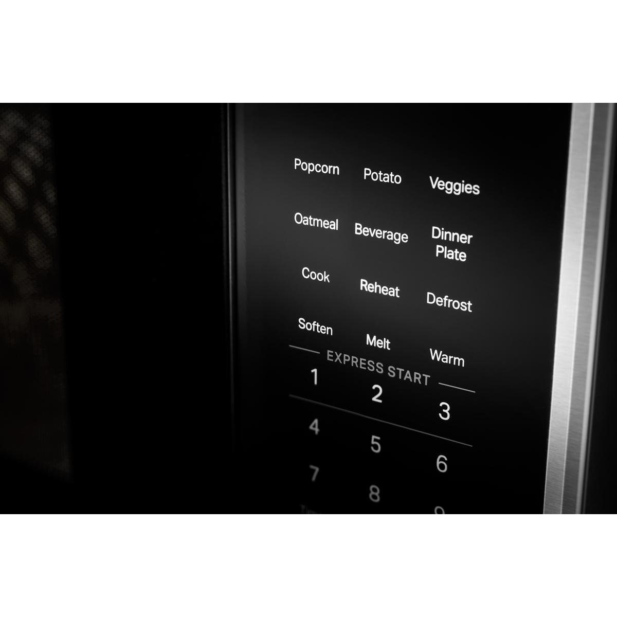 KitchenAid 30 in. 1.9 cu. ft. 1000W Over-the-Range Microwave with 400 CFM & Sensor Cooking - Stainless Steel with PrintShield Finish, , hires