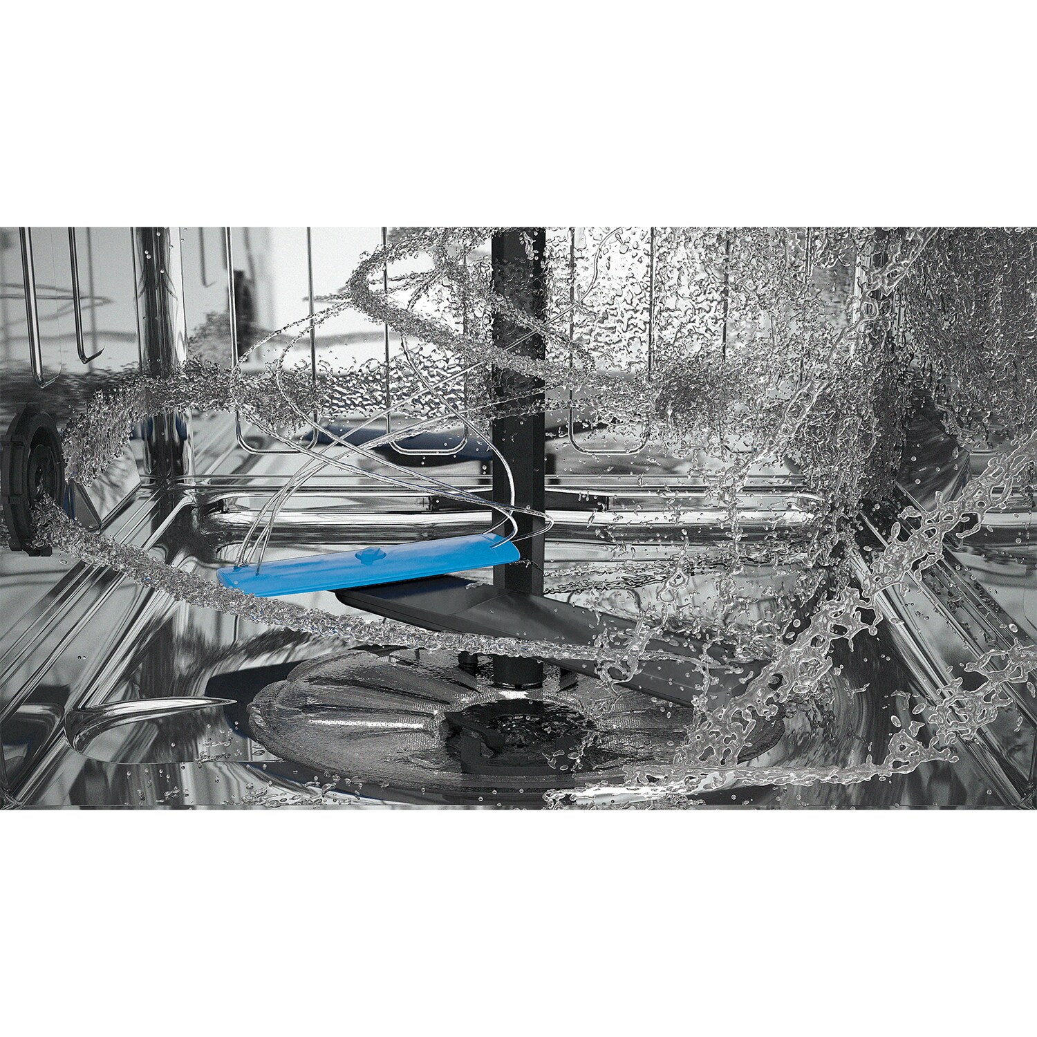 Frigidaire 24 in. Top Control Dishwasher with 49 dBa Sound Level, 3rd-Rack & EvenDry - Stainless Steel, , hires