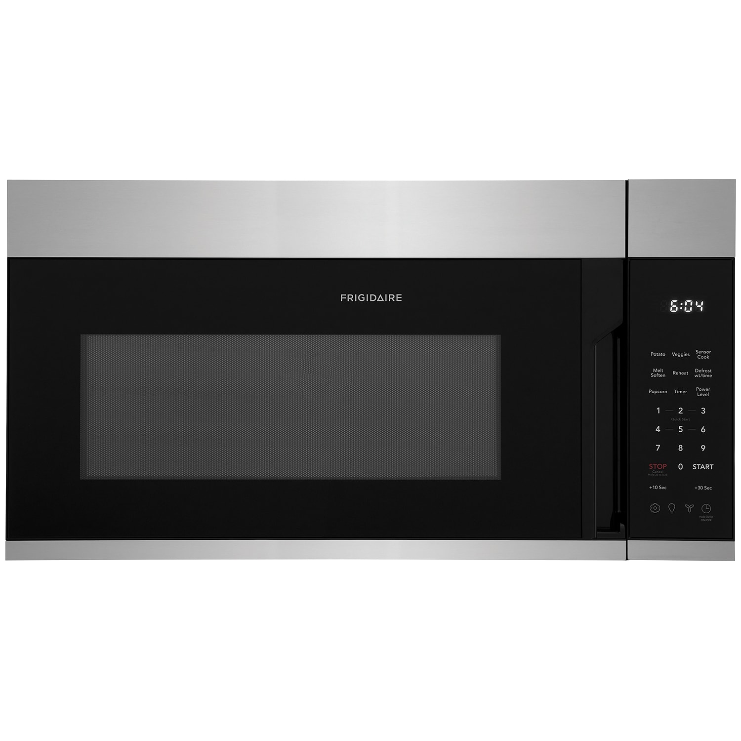Frigidaire 30 in. 1.8 cu. ft. 1000W Over-the-Range Microwave with 300 CFM & Sensor Cooking - Stainless Steel, , hires