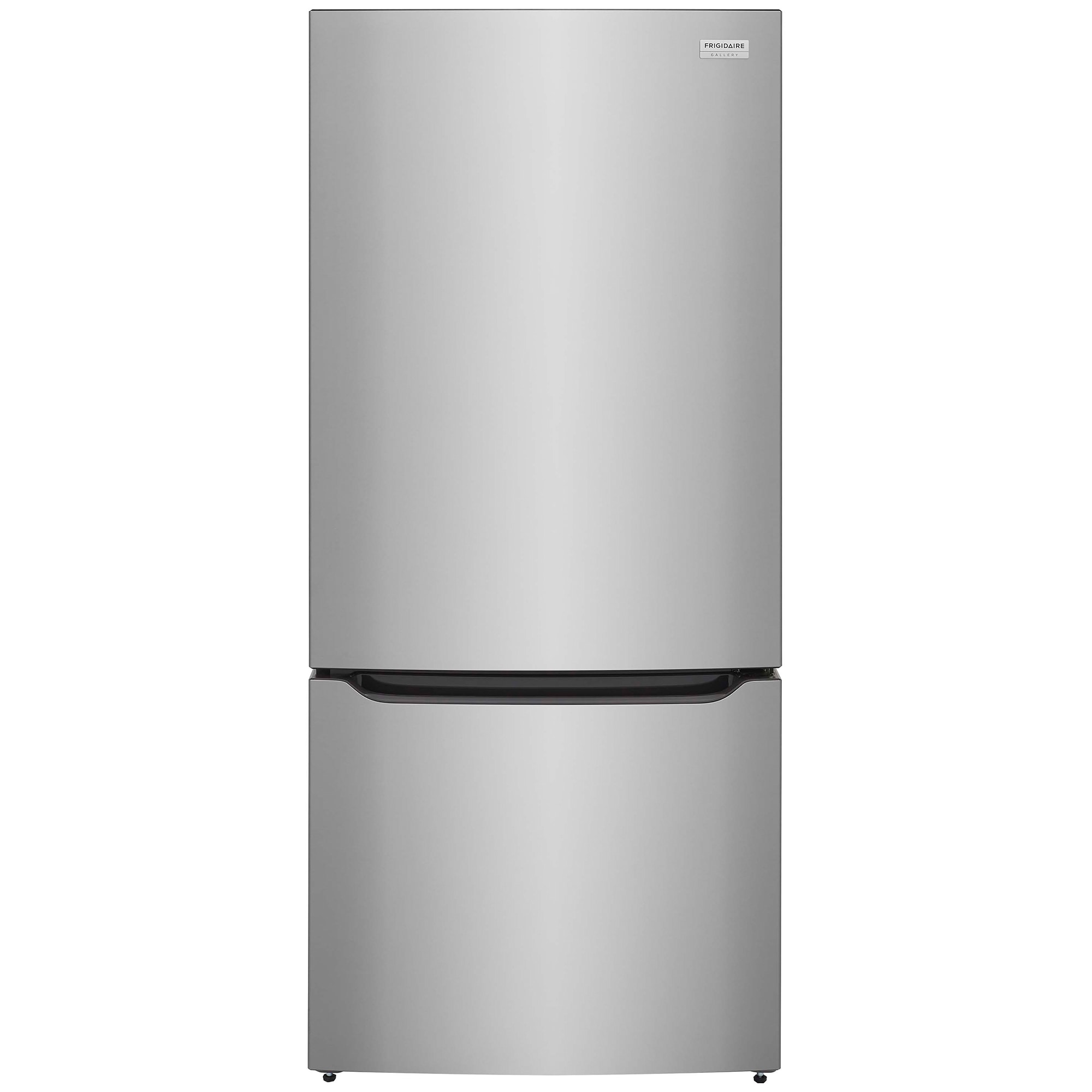 Frigidaire Gallery 30 in. 20.3 cu. ft. Bottom Freezer Refrigerator with Internal Water Dispenser - Stainless Steel, , hires