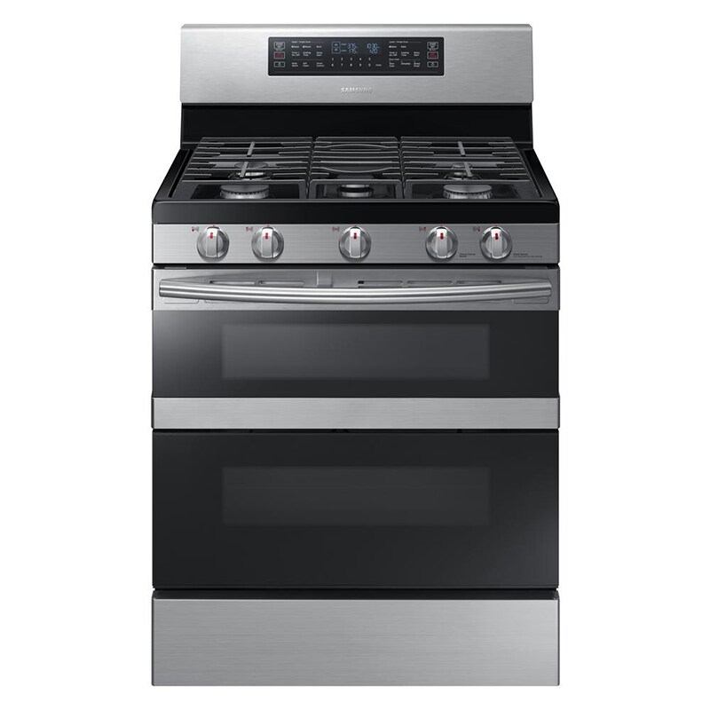 Samsung 30" Freestanding Gas Range with 5 Sealed Burners, 5.8 Cu. Ft