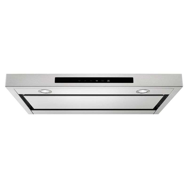 KitchenAid 30 in. Convertible Standard Style Range Hood with 400 CFM, 4 Fan Speeds & 2 LED Lights - Stainless Steel, , hires