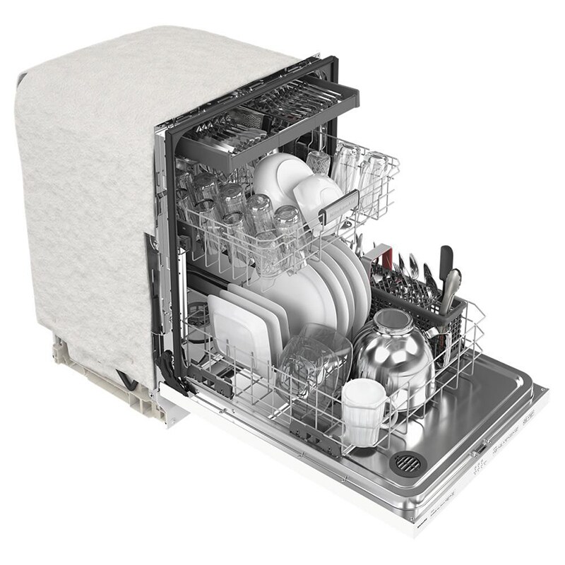 KitchenAid 24 in. BuiltIn Dishwasher with Top Control, 39 dBA Sound Level, 13 Place Settings, 5