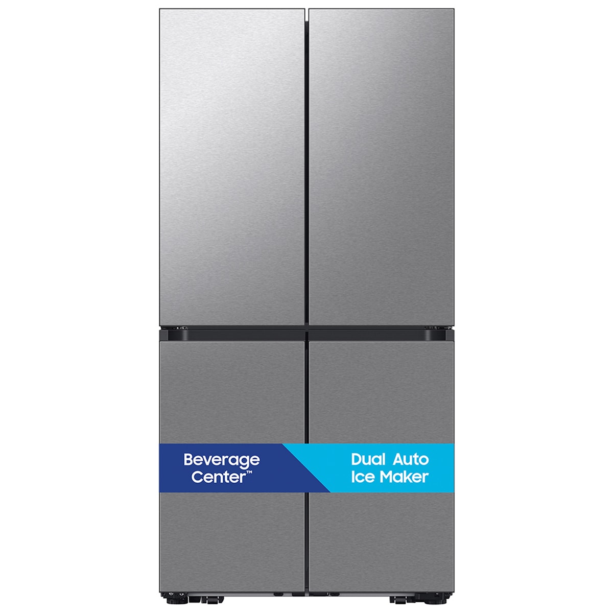 Samsung Bespoke 36 in. 28.6 cu. ft. Smart 4-Door French Door Refrigerator with Internal Water Dispenser - Fingerprint Resistant Stainless, Fingerprint Resistant Stainless, hires