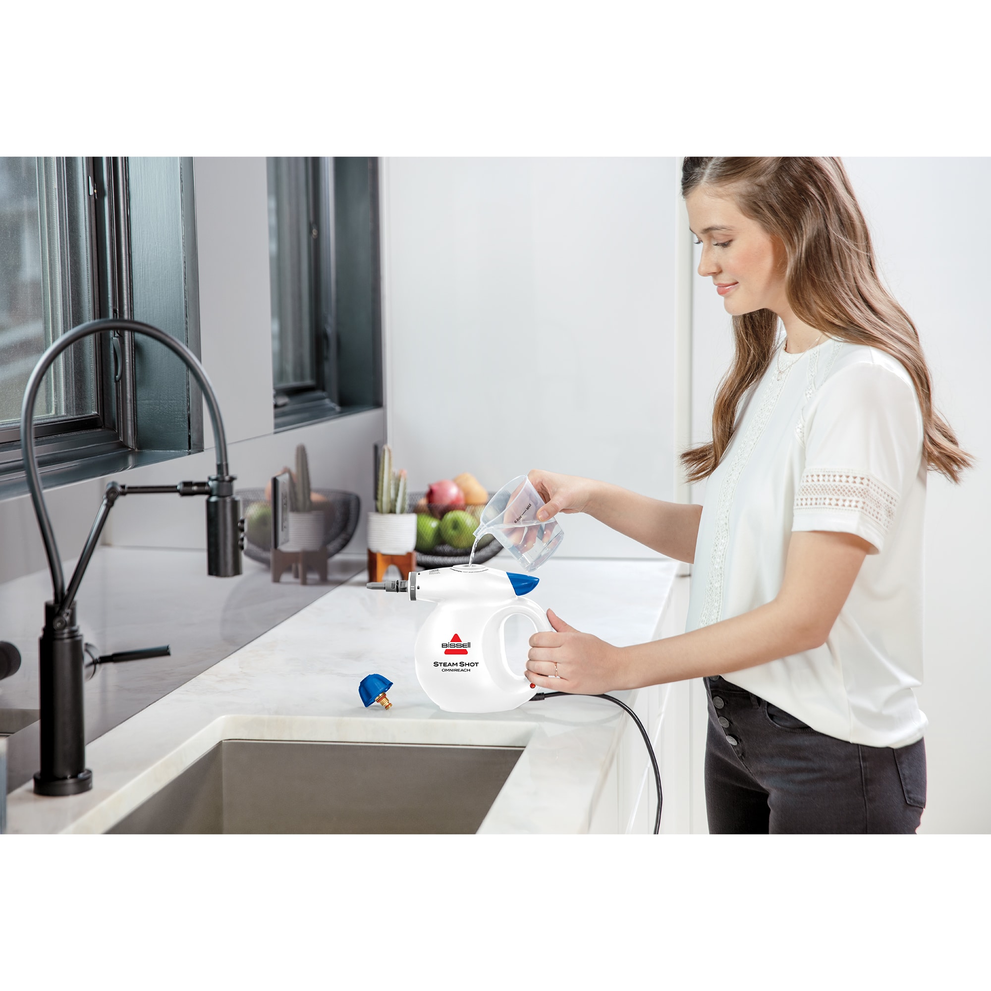Bissell Steam Shot Deluxe Handheld Steam Cleaner - Comes with Nine Tools, , hires