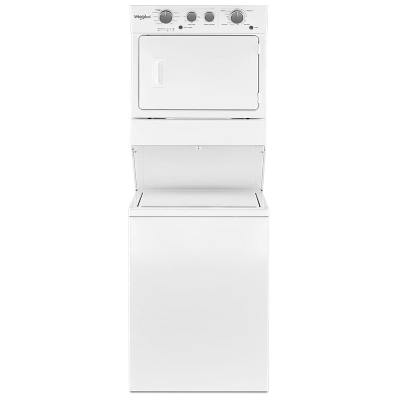 Whirlpool 27" Electric Stacked Laundry Center with 3.5 Cu. Ft. Washer