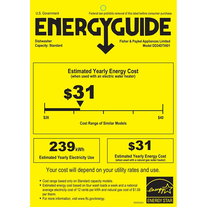 Fisher & Paykel Series 11 24 in. Smart Double Drawer with Top Control & 44 dBa Sound Level - Custom Panel Ready, , hires