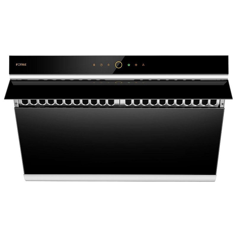 Fotile Slant Vent Series 30 in. Ducted Standard Style Range Hood with 1000 CFM, 4 Fan Speeds & 2 LED Lights - Onyx Black, , hires