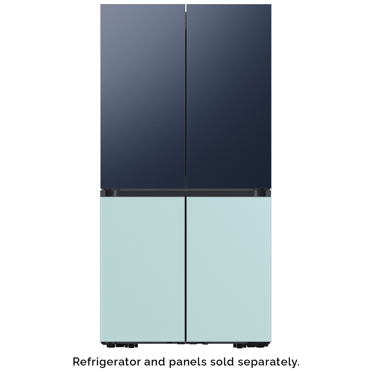 Samsung Bespoke 4-Door Flex Bottom Panel for Refrigerators - Morning Blue Glass, , hires