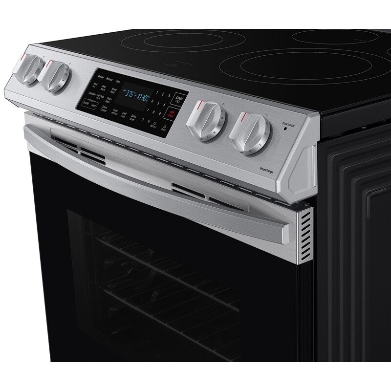 Samsung 30" SlideIn Electric Range with 5 Smoothtop Burners, 6.3 Cu