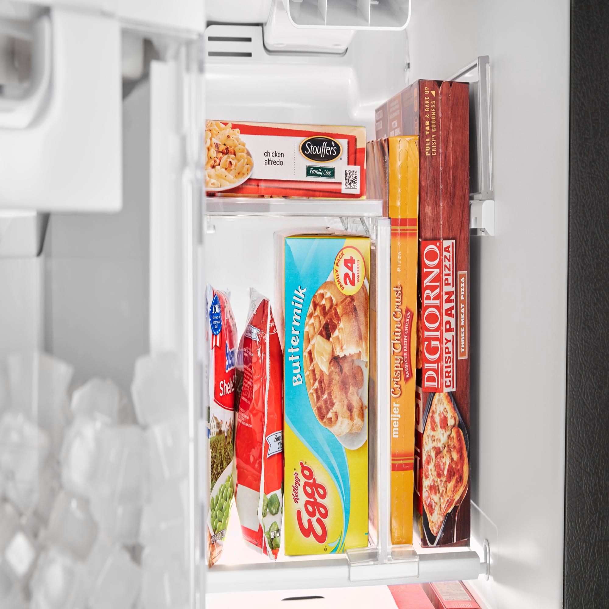 Maytag 36 in. 24.5 cu. ft. Side by Side Refrigerator with Ice & Water Dispenser - Black, Black, hires