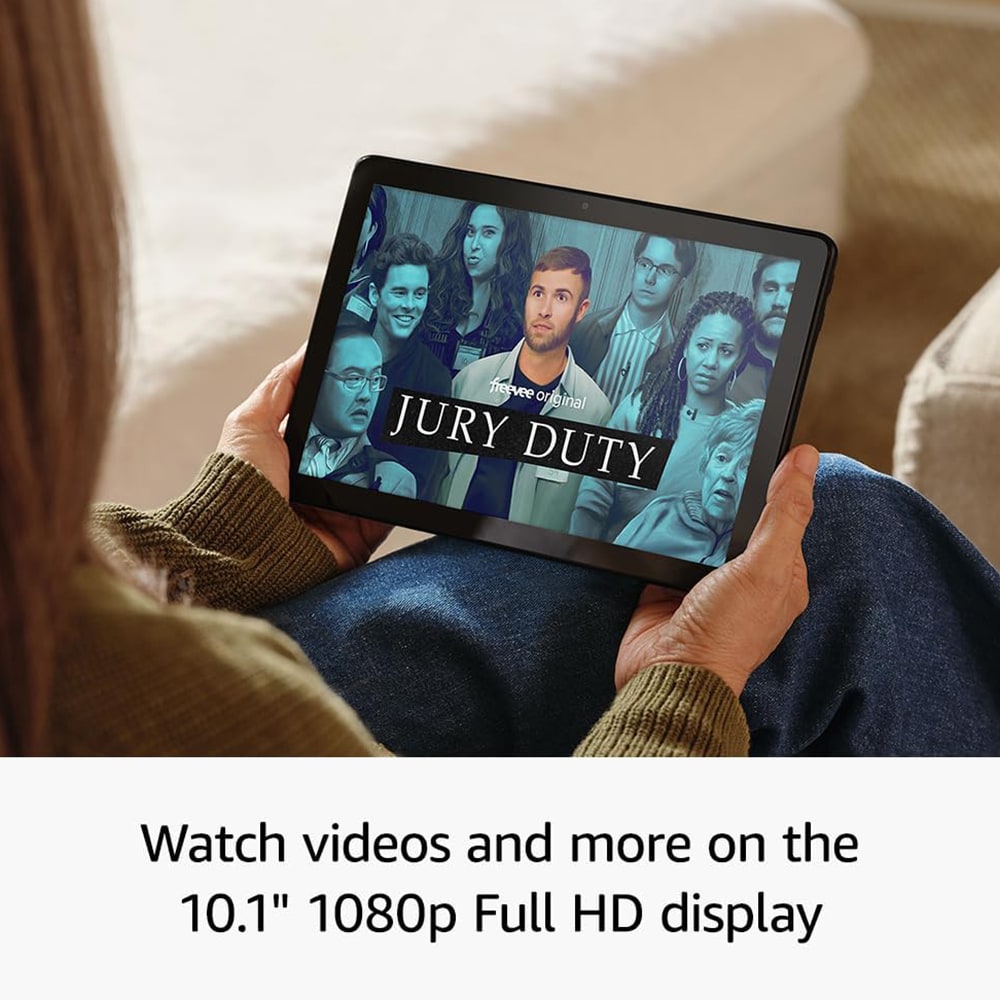 Amazon - Fire HD 10 - 10.1" Tablet (2023 Release) - 32GB with Wi-Fi - Black, , hires