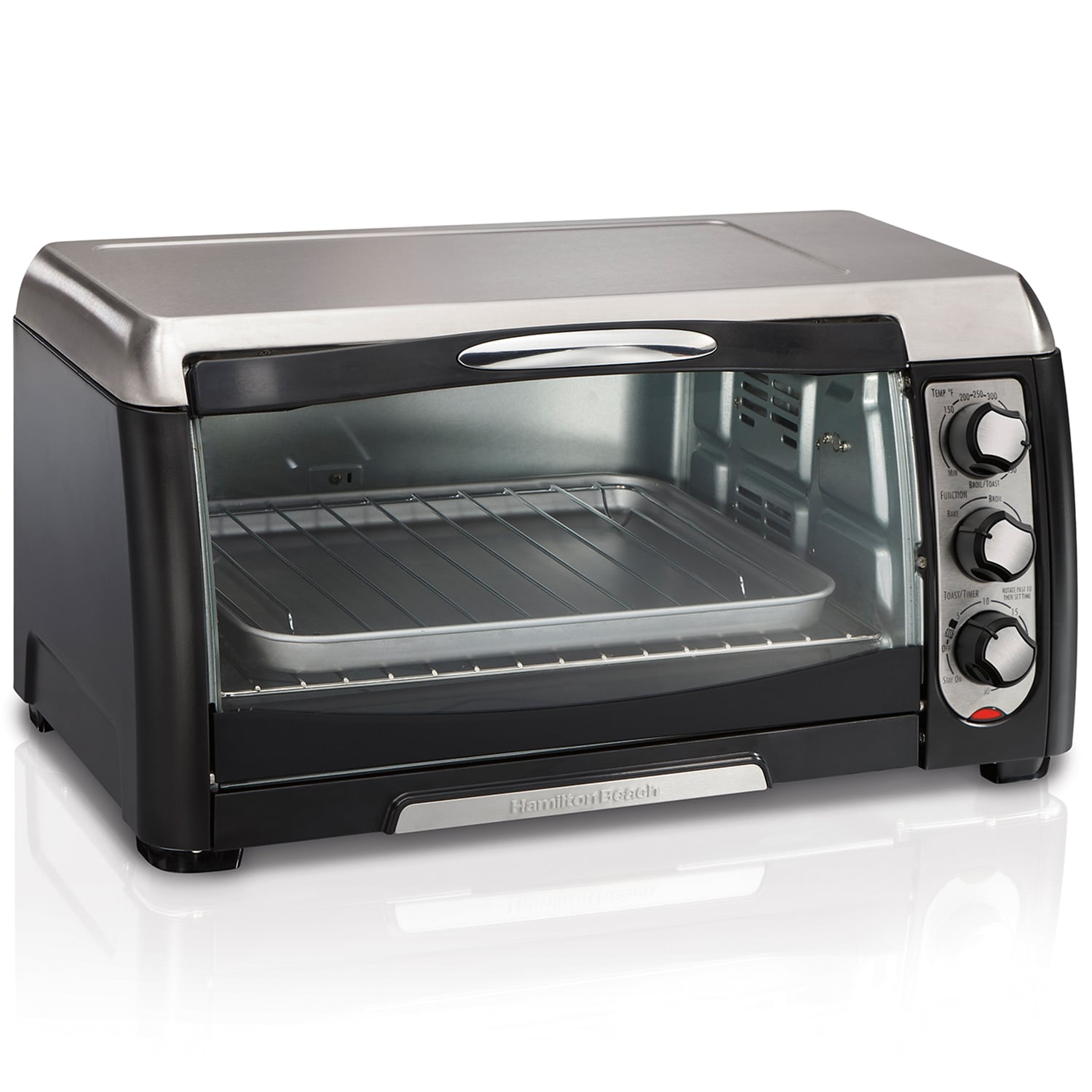 Hamilton Beach 6 Slice Capacity Toaster Oven, , hires