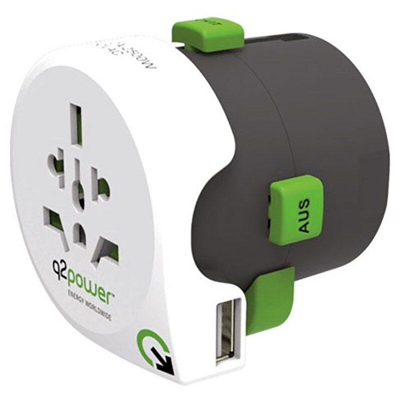 Bracketron QDAPTER 360 BT2-774-2 USB Travel Adapter, , hires