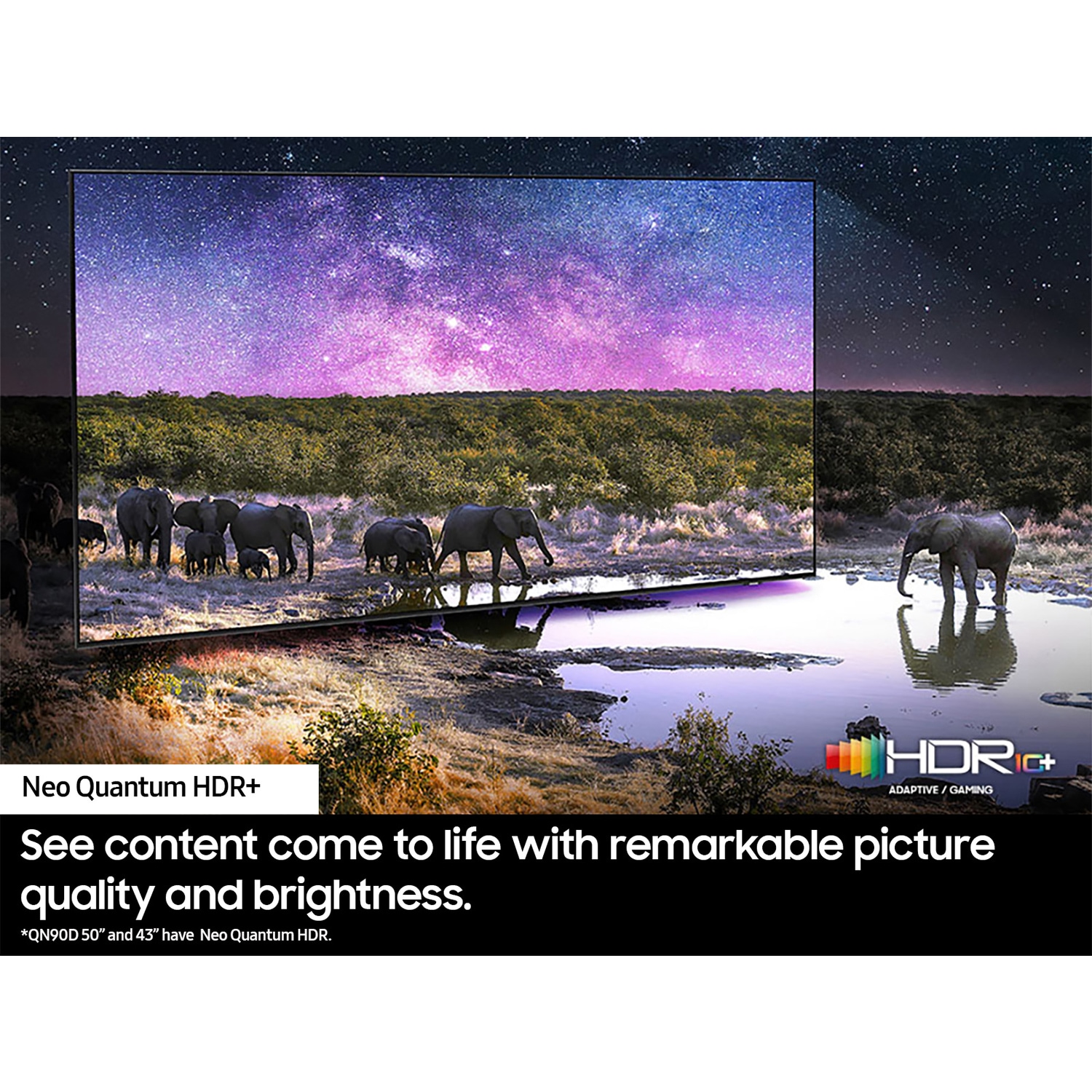 Samsung - 75" Class QN90D Series Neo QLED 4K UHD Smart Tizen TV, , hires