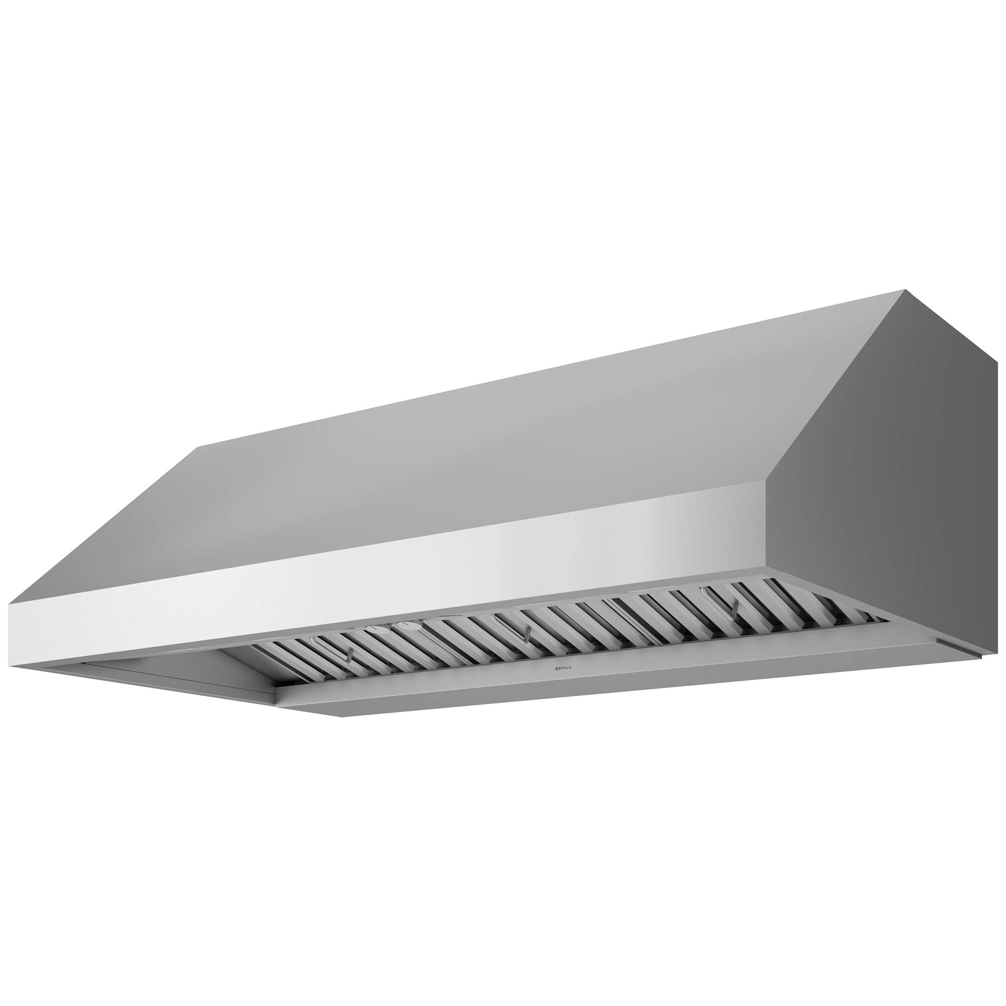 Zephyr Cypress Series 54 in. Ducted Canopy Pro Style Style Range Hood with 1200 CFM, 3 Fan Speeds & 4 LED Lights - Stainless Steel, , hires