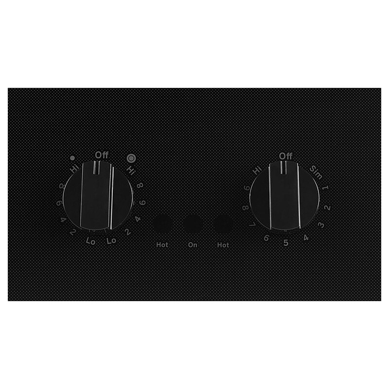 GE 21 in. 2-Burner Electric Cooktop with Simmer Burner - Black, , hires