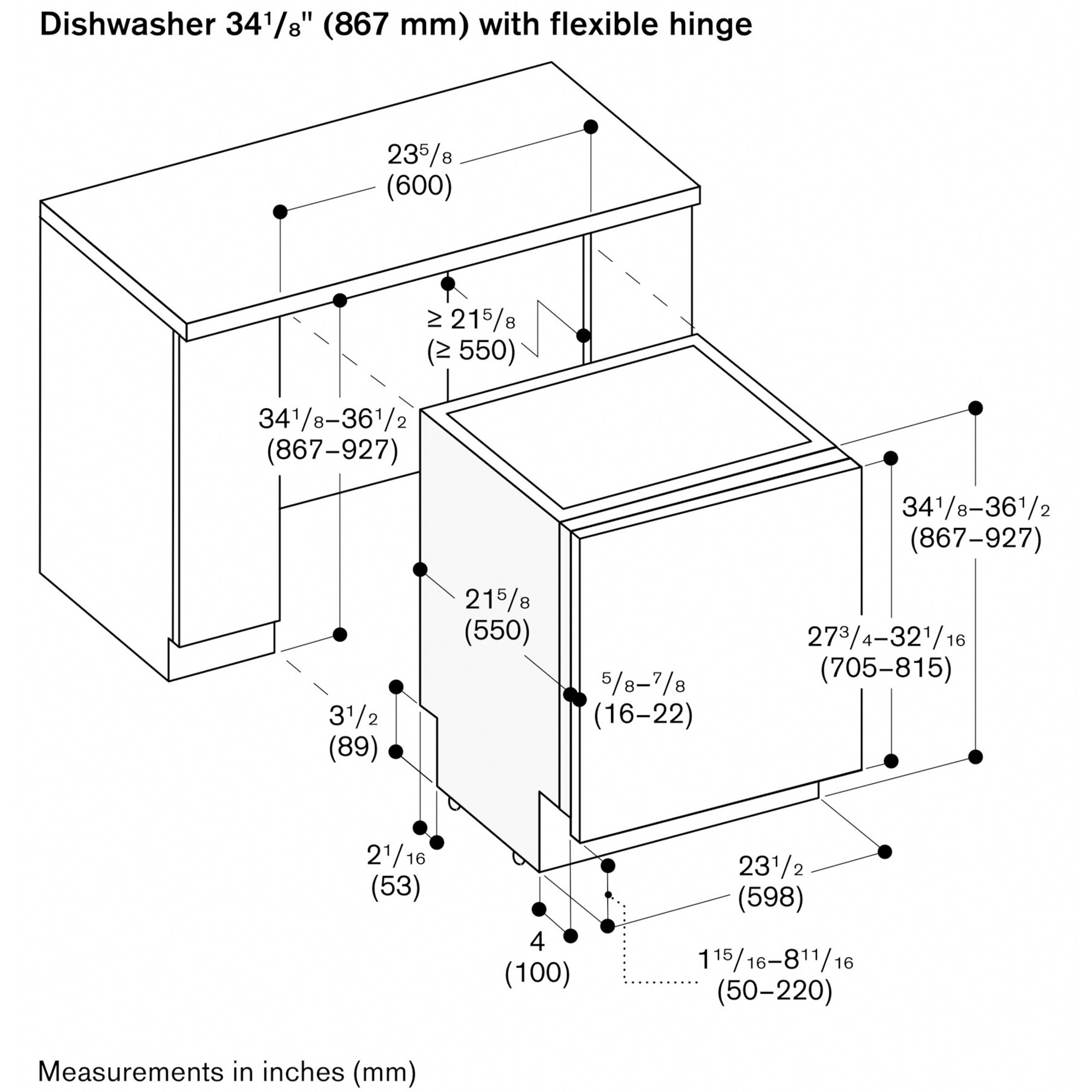 Gaggenau 400 Series 24 in. Top Control Smart Dishwasher with 42 dBa Sound Level & 3rd-Rack - Custom Panel Ready, , hires