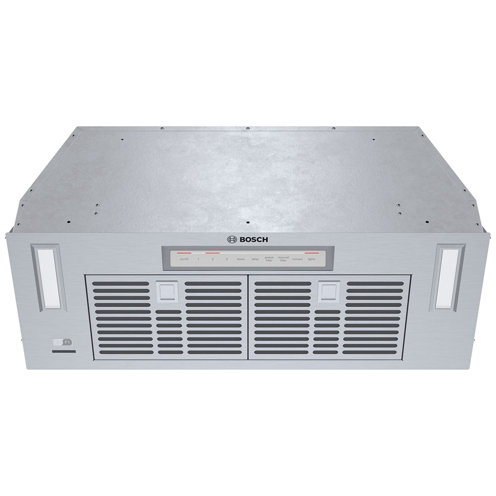 Bosch 800 Series 30 in. Smart Convertible Standard Style Range Hood with 600 CFM, 4 Fan Speeds & 2 LED Lights - Stainless Steel, , hires