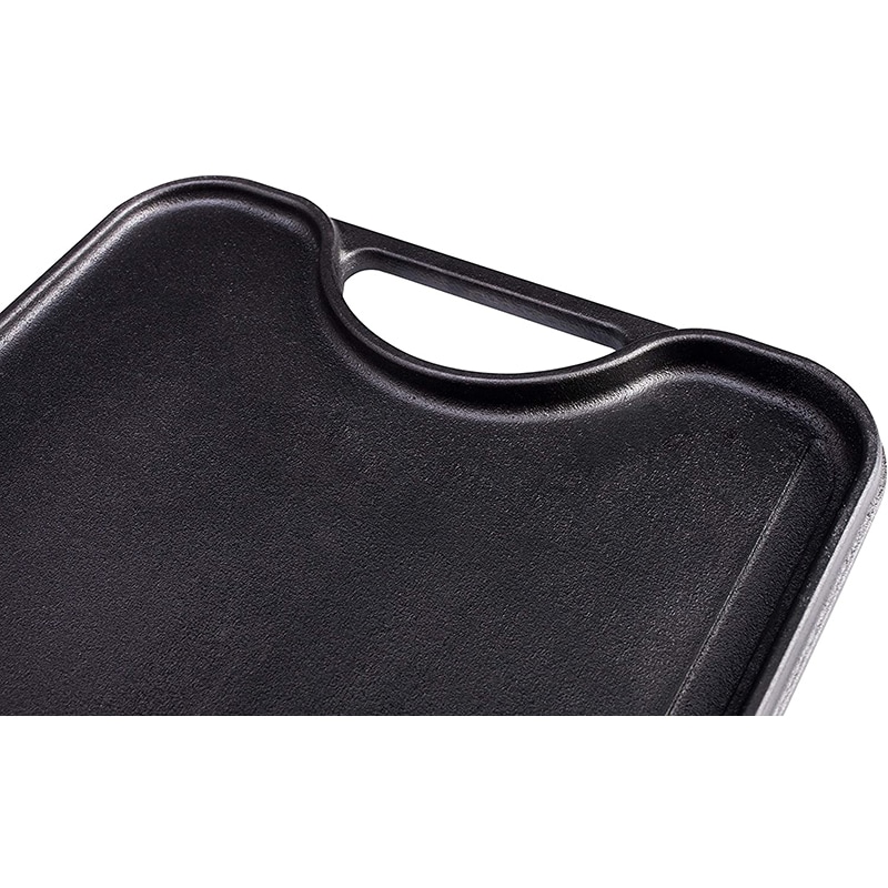 Victoria Cast Iron Reversible Rectangular Griddle, , hires