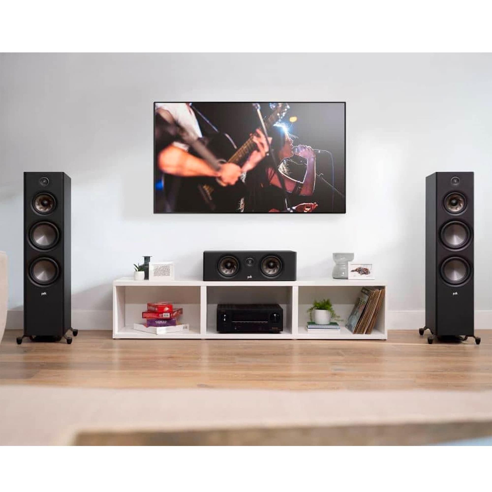 Polk Reserve R300 Premium Center Channel Speaker - Black, Black, hires