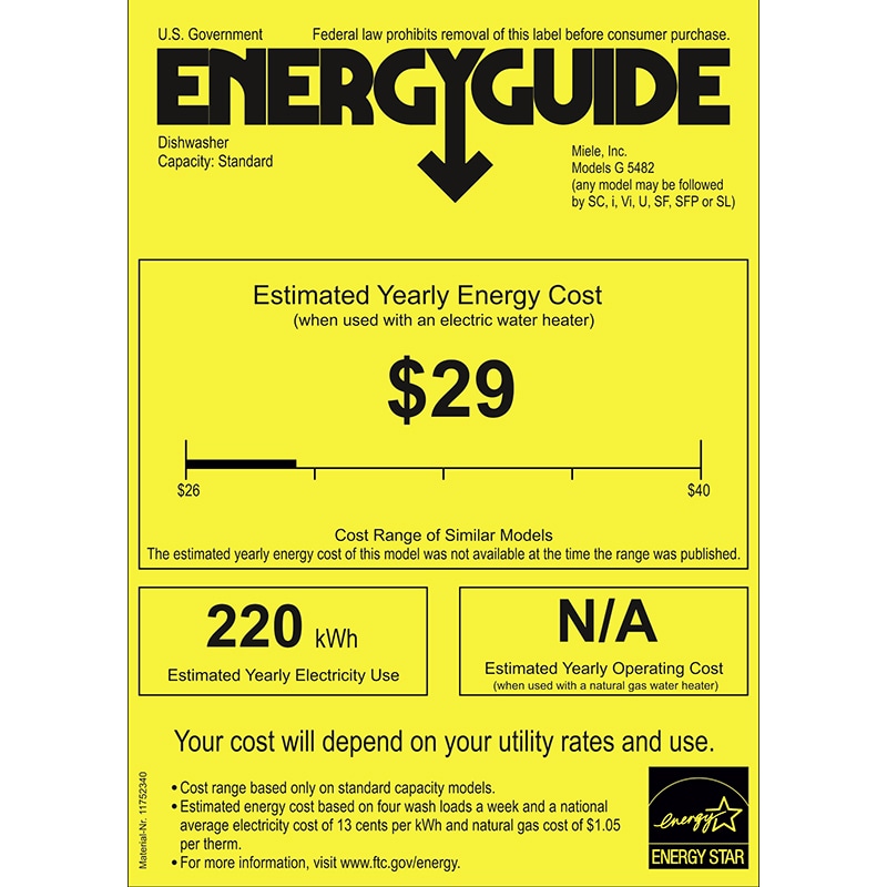 Miele 18 in. Top Control Dishwasher with 44 dBa Sound Level & 3rd-Rack - Custom Panel Ready, , hires