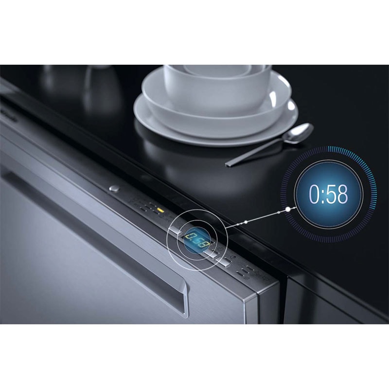 Miele 24 in. BuiltIn Dishwasher with Top Control, 42 dBA Sound Level