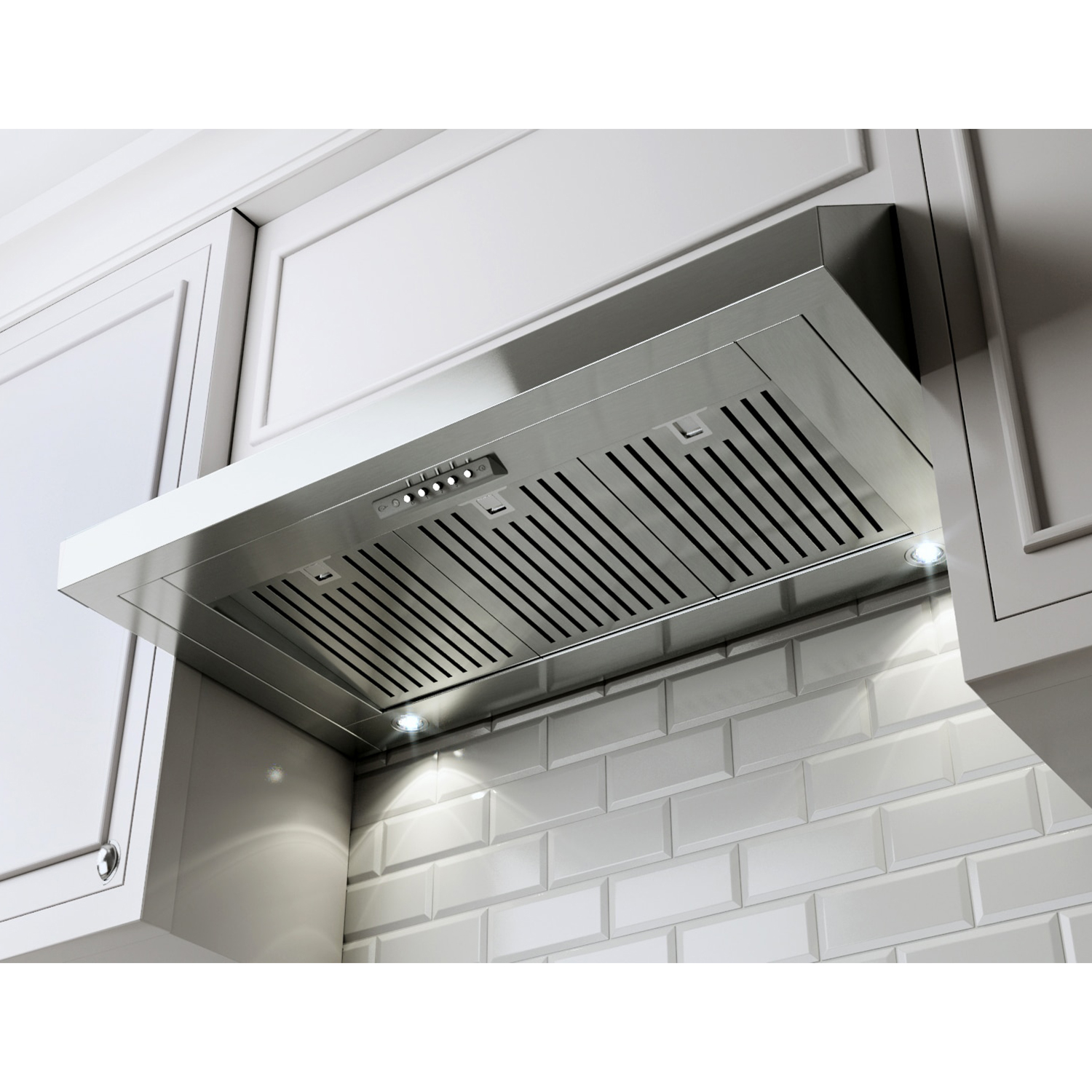 XO 48 in. Canopy Pro Style Range Hood with 3 Speed Settings, 1000 CFM