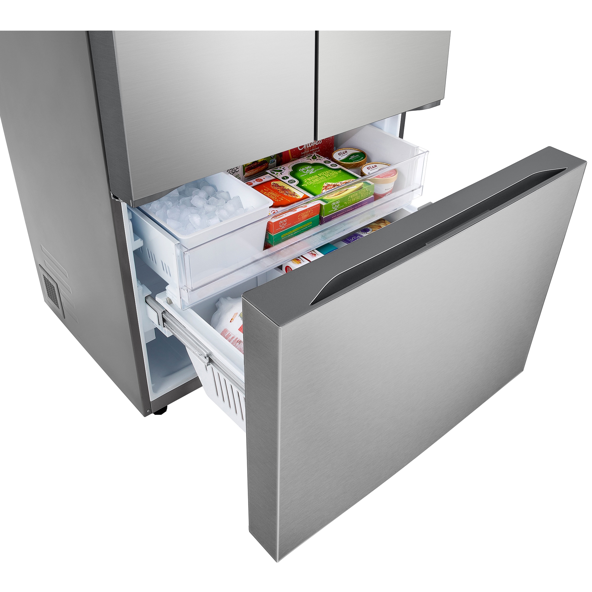 LG 36 in. 31.7 cu. ft. Smart French Door Refrigerator with Internal Water Dispenser - PrintProof Stainless Steel, , hires