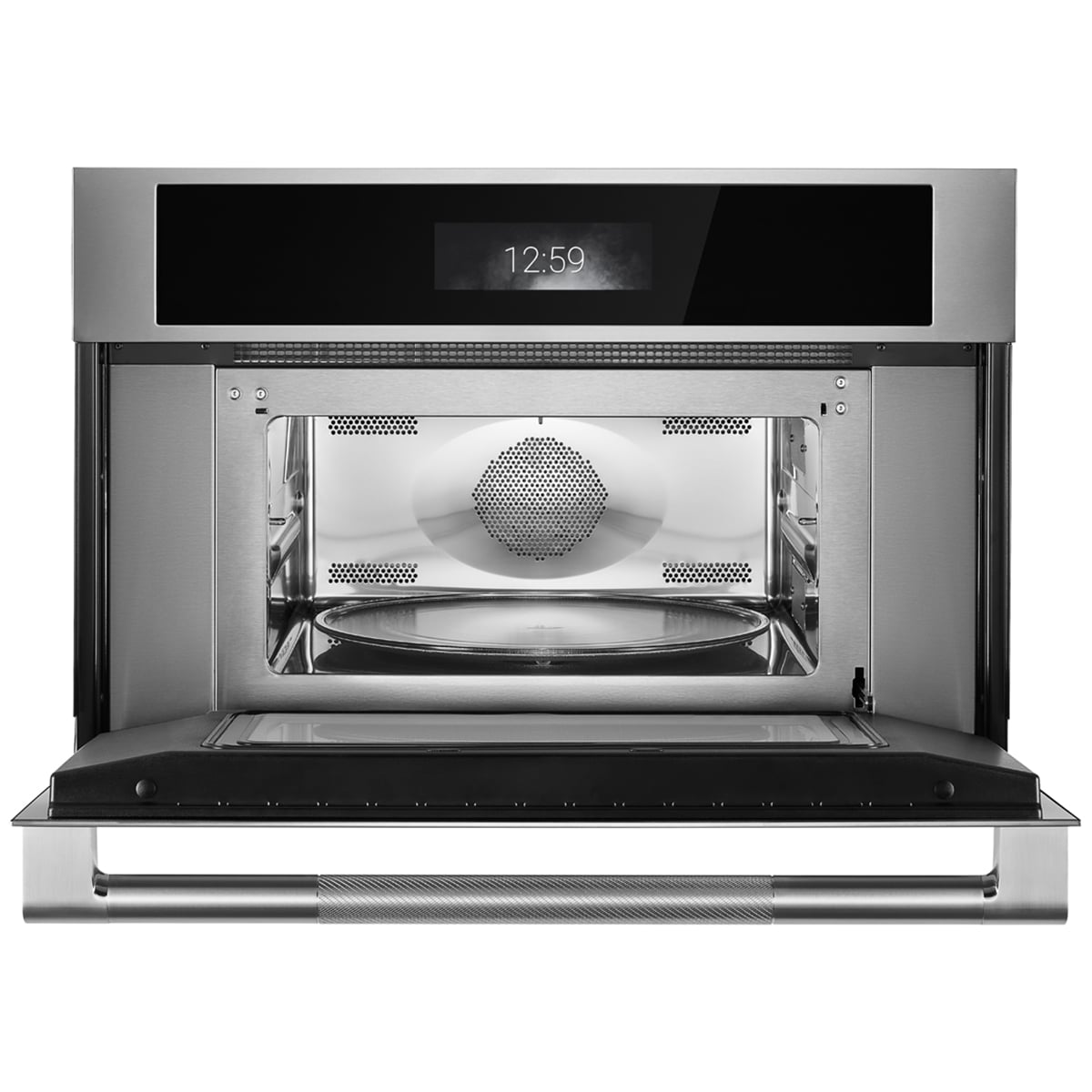 JennAir Rise 30 in. 1.4 cu. ft. Smart Speed Oven Electric Single Wall Oven with Standard Convection & Sensor Cooking - Stainless Steel, , hires