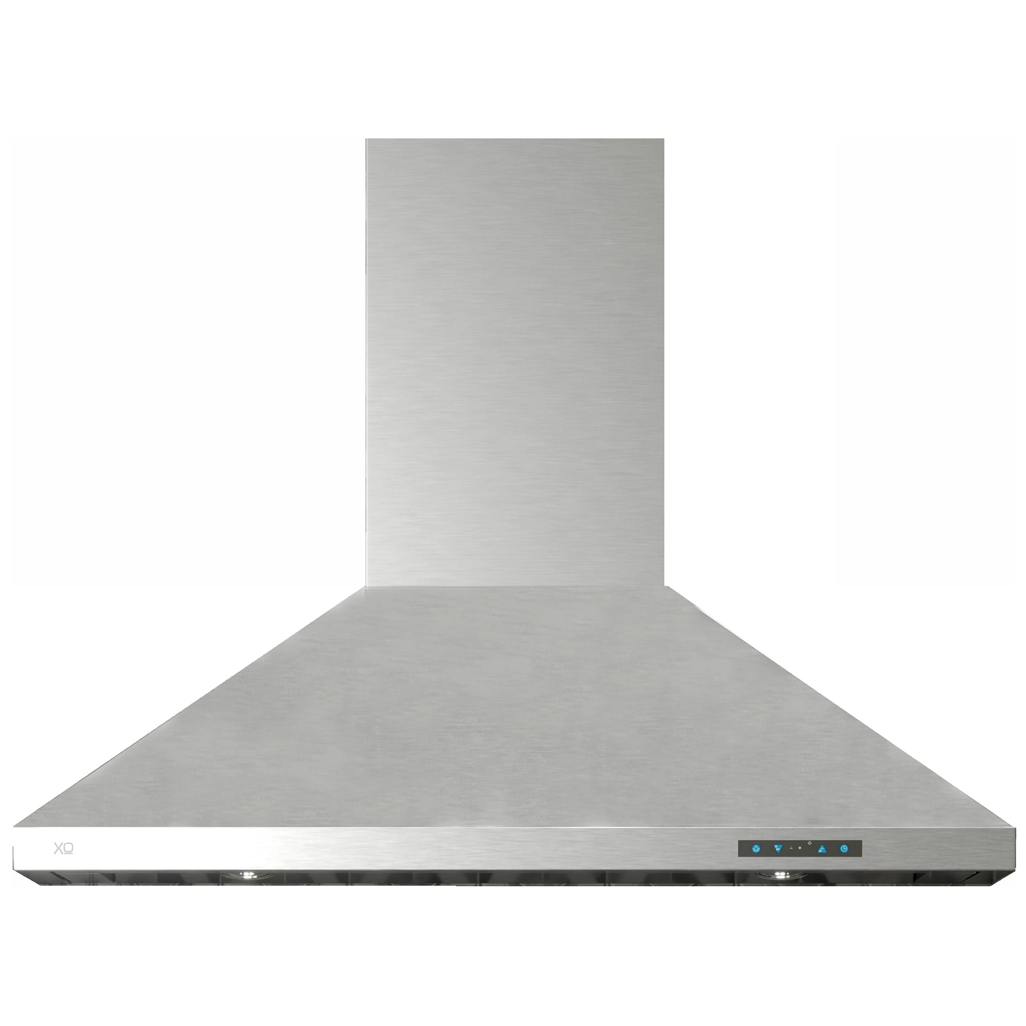 XO 30 in. Convertible Chimney Style Range Hood with 600 CFM, 3 Fan Speeds & 2 LED Lights - Stainless Steel, , hires