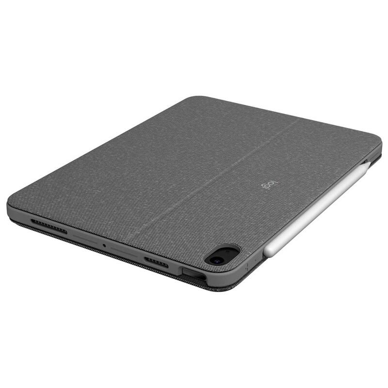 Logitech Combo Touch Backlit Keyboard Case for Apple 13" iPad Air M2 & M3 (Oxford Gray), , hires