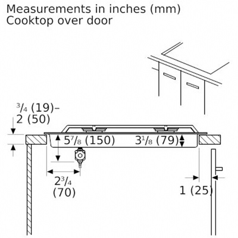 Bosch 500 Series 36 in. 5-Burner Natural Gas Cooktop with Simmer Burner & Power Burner - Stainless Steel, , hires