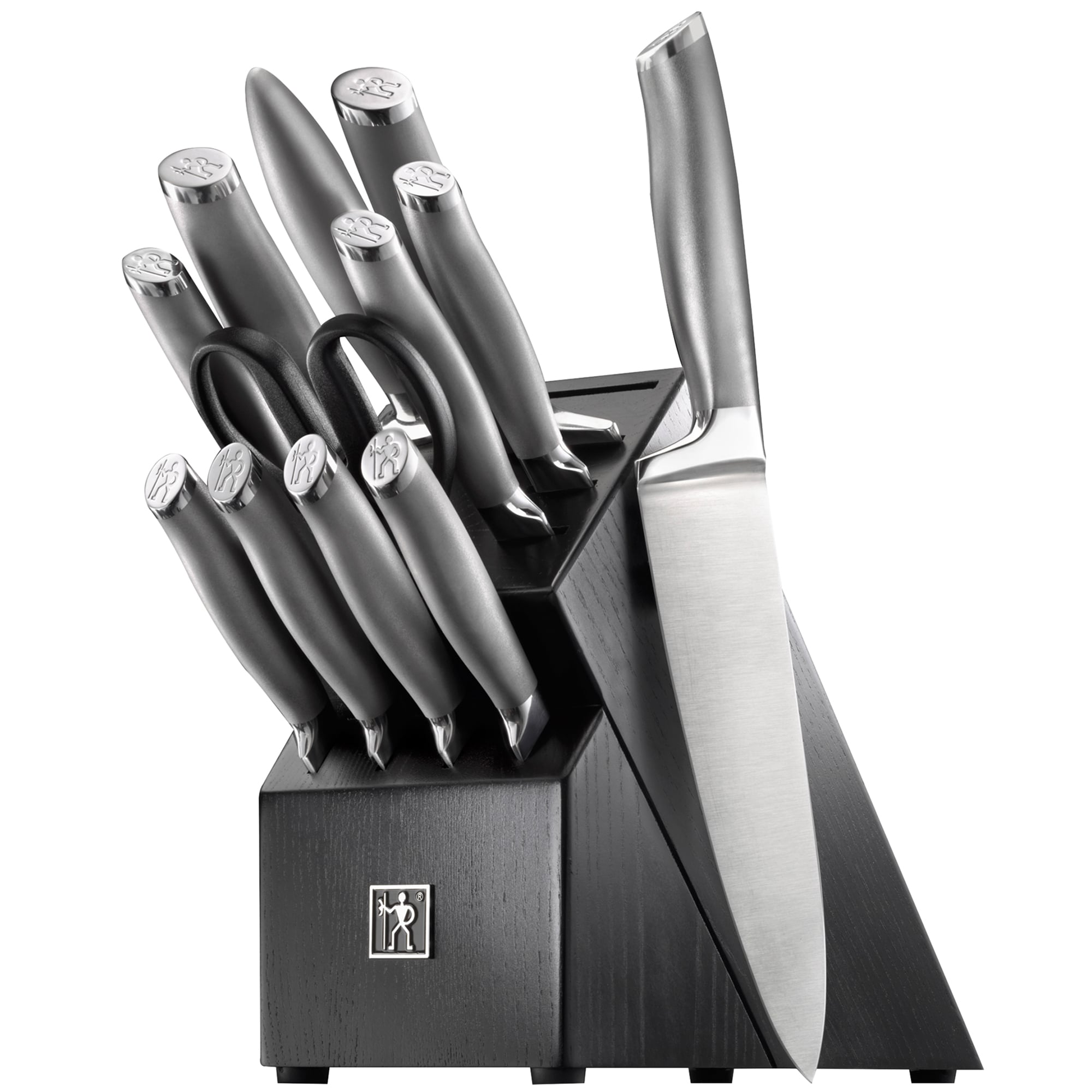 Henckels Modernist 13-pc Knife Block Set - Stainless Steel, , hires