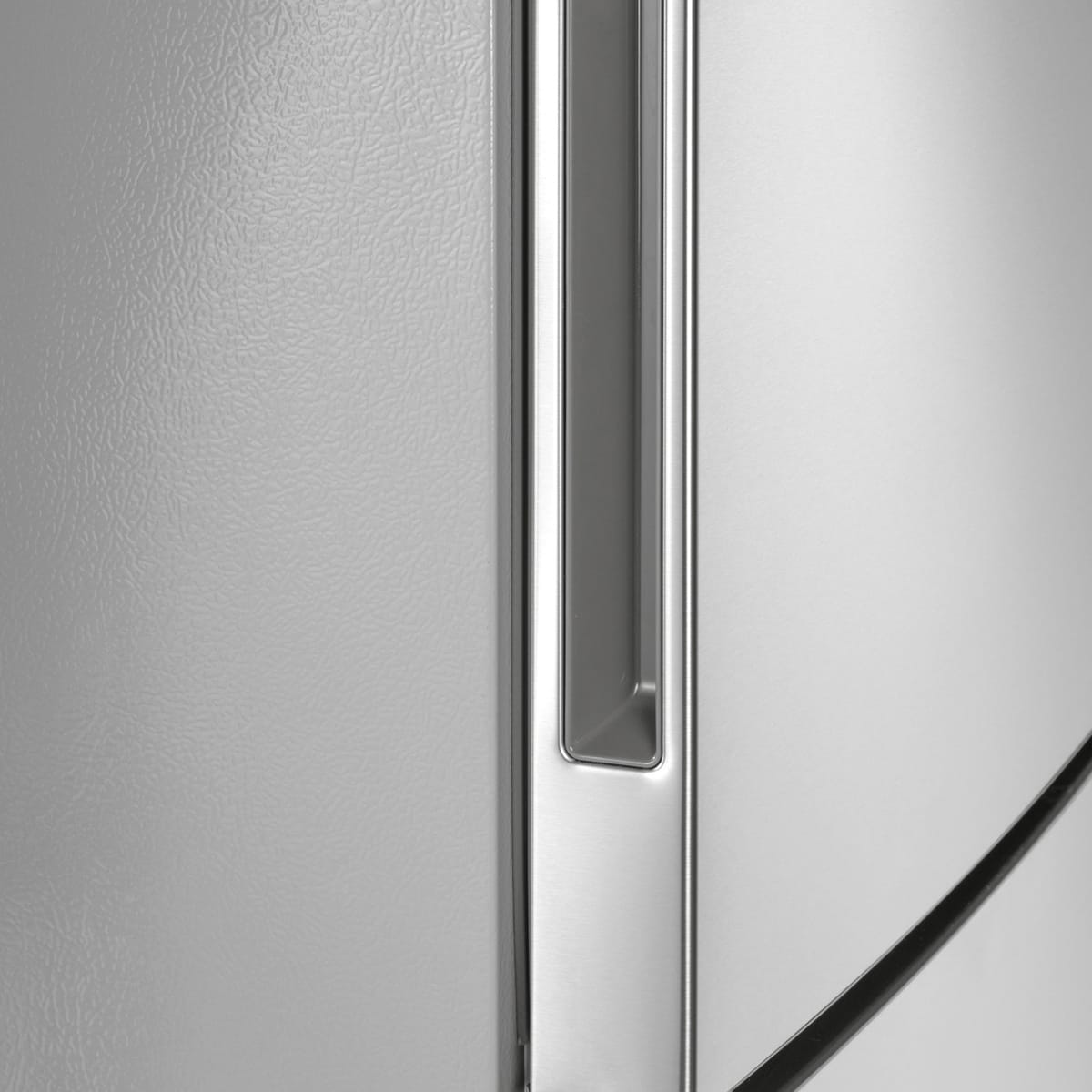 Haier 28 in. 15 cu. ft. Counter Depth Bottom Freezer Refrigerator - Stainless Steel, , hires