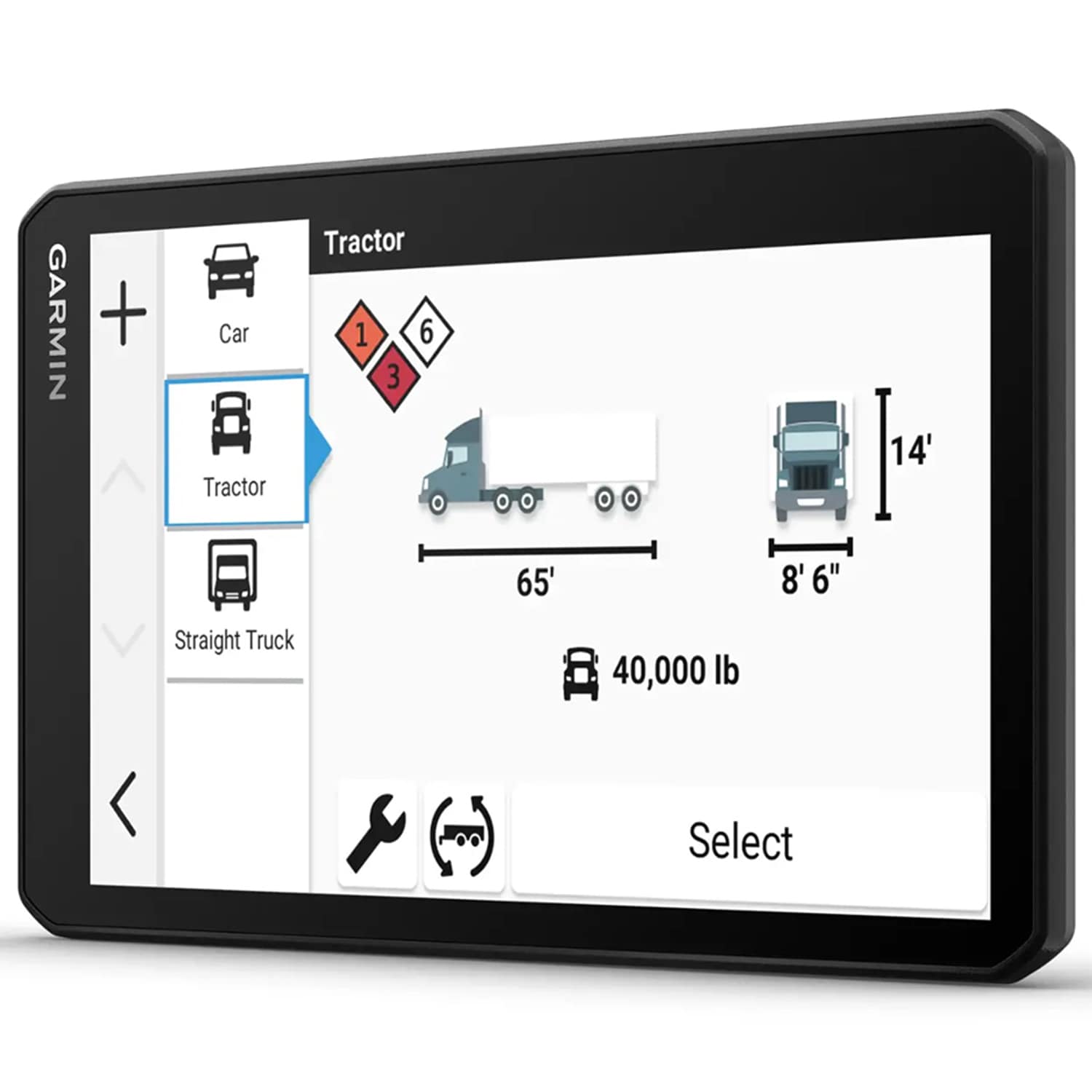 Garmin 7" GPS Truck Navigator, , hires